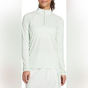 Lady Hagen Women's Printed UV Long Sleeve Golf 1/4 Zip